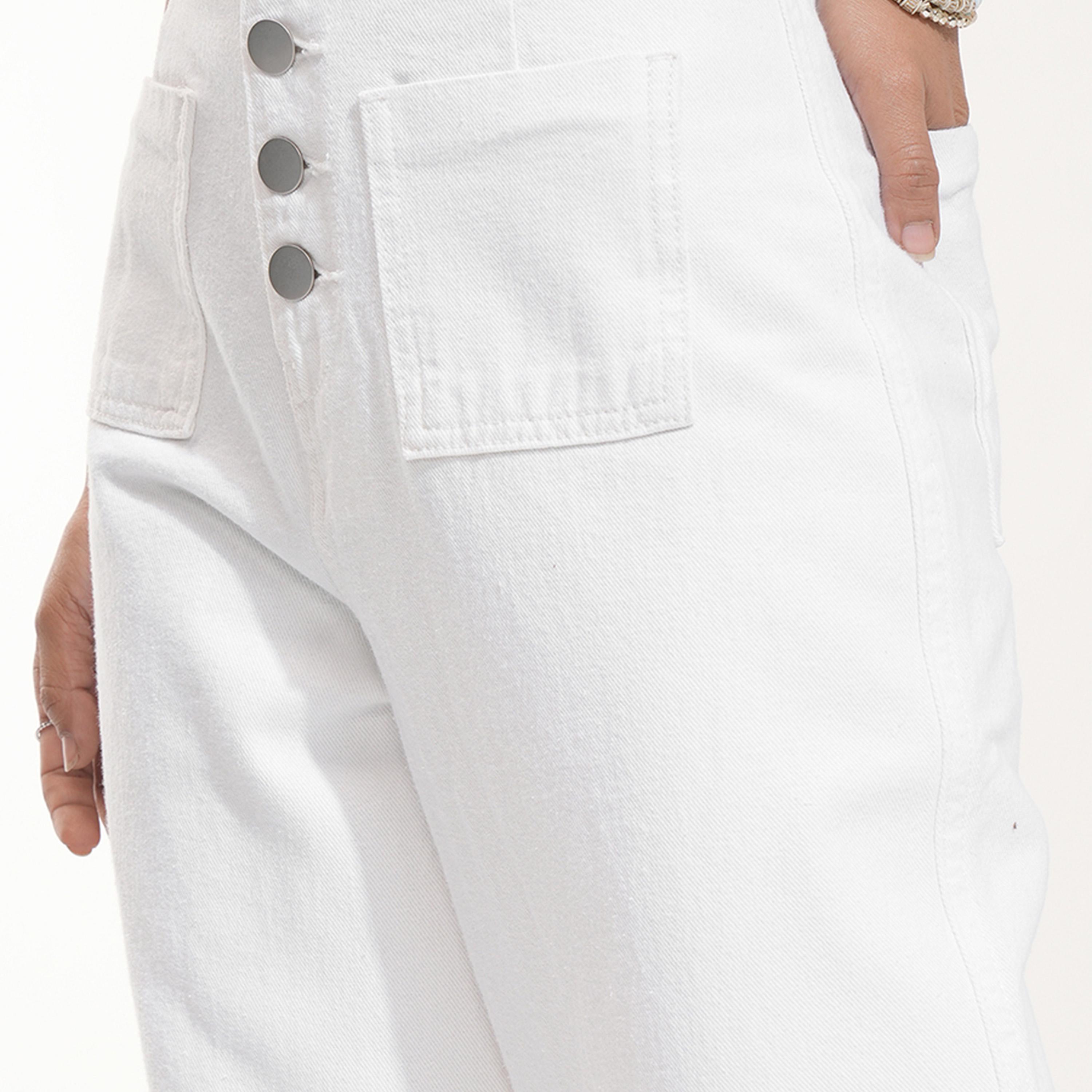 Tokyo Talkies X Styli Mid Rise Straight Fit Jeans with Buttons Detail-women-clothing-bottoms-jeans-image-6
