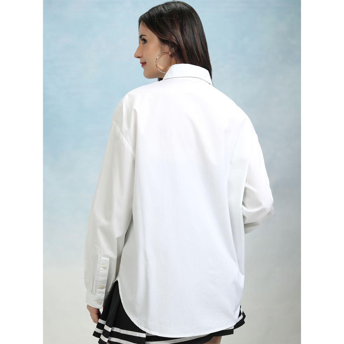 Relaxed Fit Longline Casual Shirt-women-clothing-shirtsandblouses-shirts-image-3