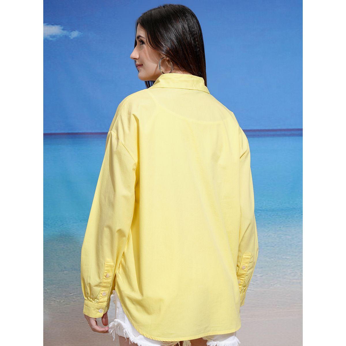 Solid Longline Casual Shirt-women-clothing-shirtsandblouses-shirts-image-3