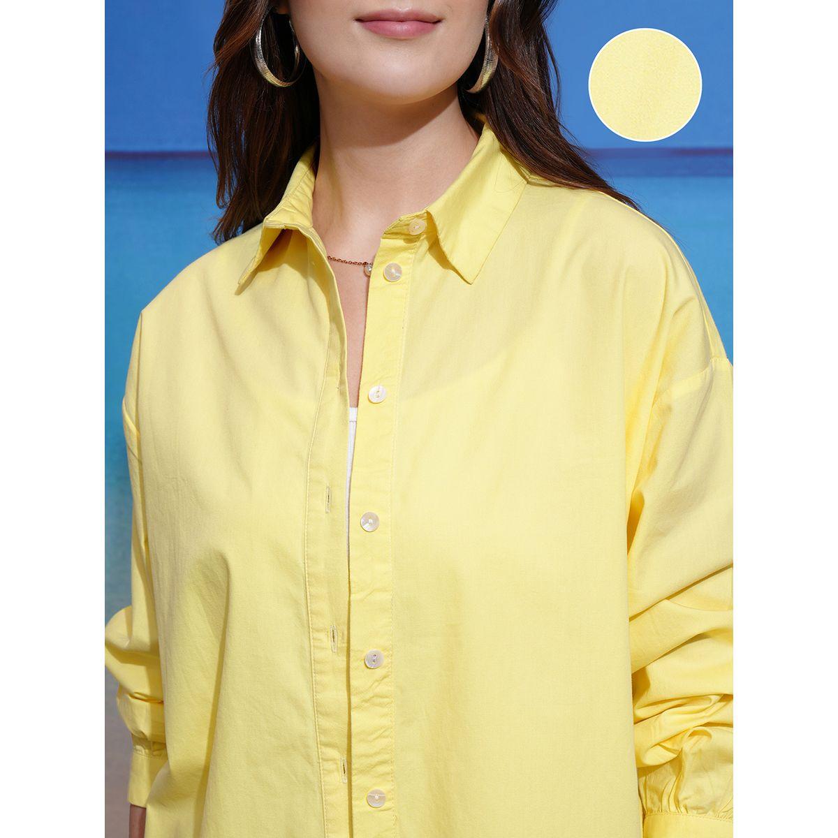 Solid Longline Casual Shirt-women-clothing-shirtsandblouses-shirts-image-5