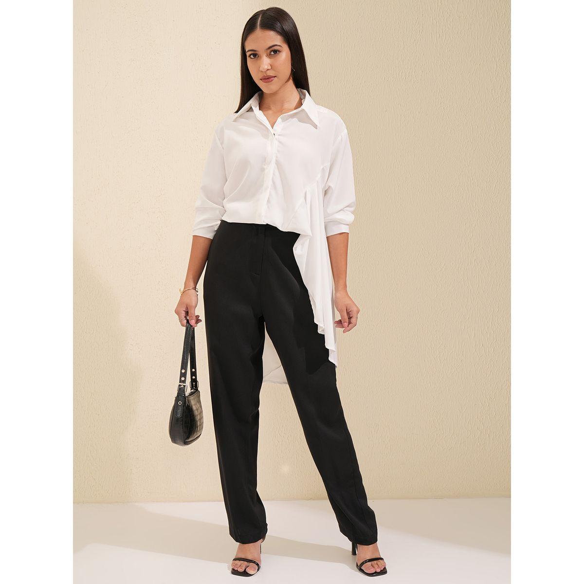 Tokyo Talkies X Styli Mid Rise Regular Fit Parallel Trousers-women-clothing-bottoms-trousers-image-2