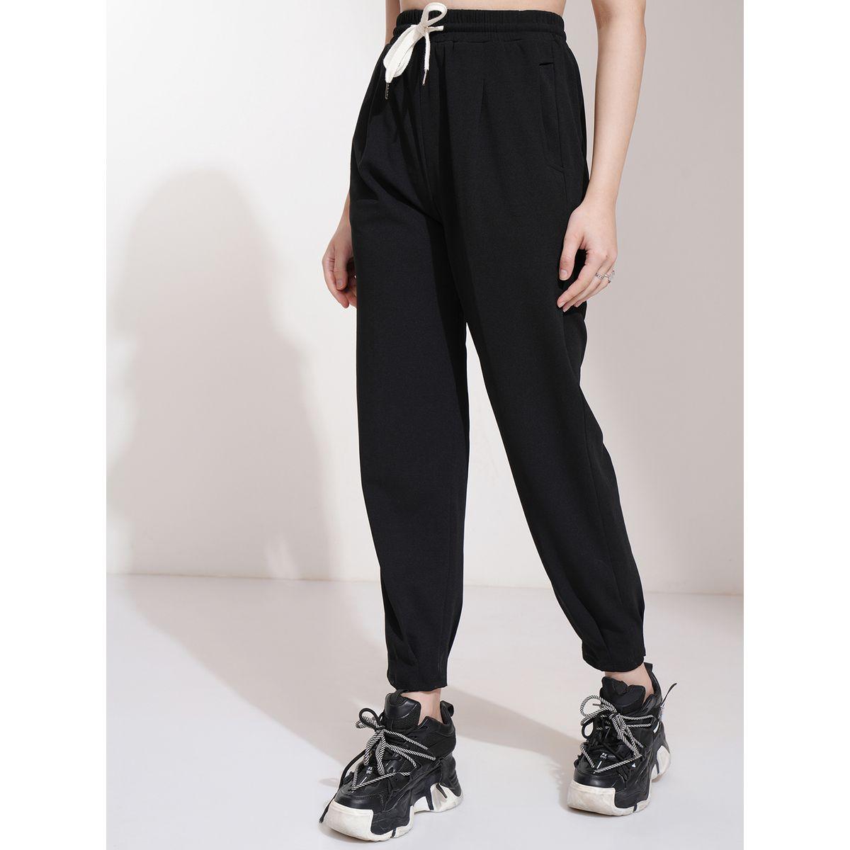 جوغر بخصر متوسط وقصة عادية مع أربطة طوكيو توكيز × ستايلي-women-clothing-bottoms-joggers-image-4
