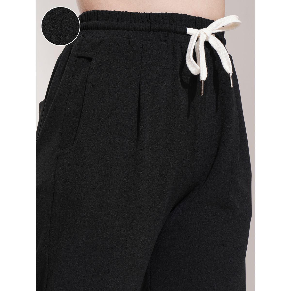 جوغر بخصر متوسط وقصة عادية مع أربطة طوكيو توكيز × ستايلي-women-clothing-bottoms-joggers-image-5