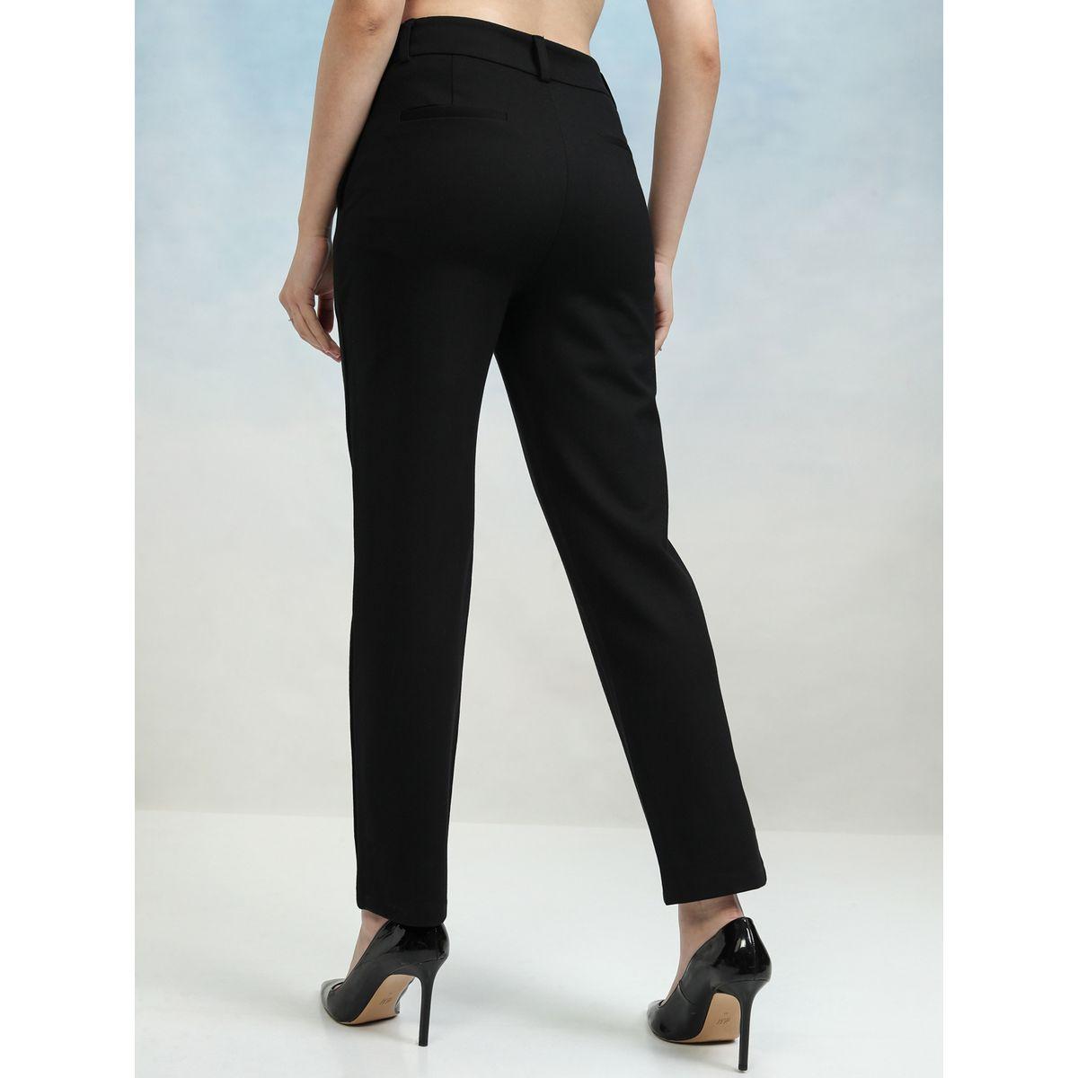 بنطال بقصة مستدقة وخصر متوسط طوكيو توكيز × ستايلي-women-clothing-bottoms-trousers-image-3