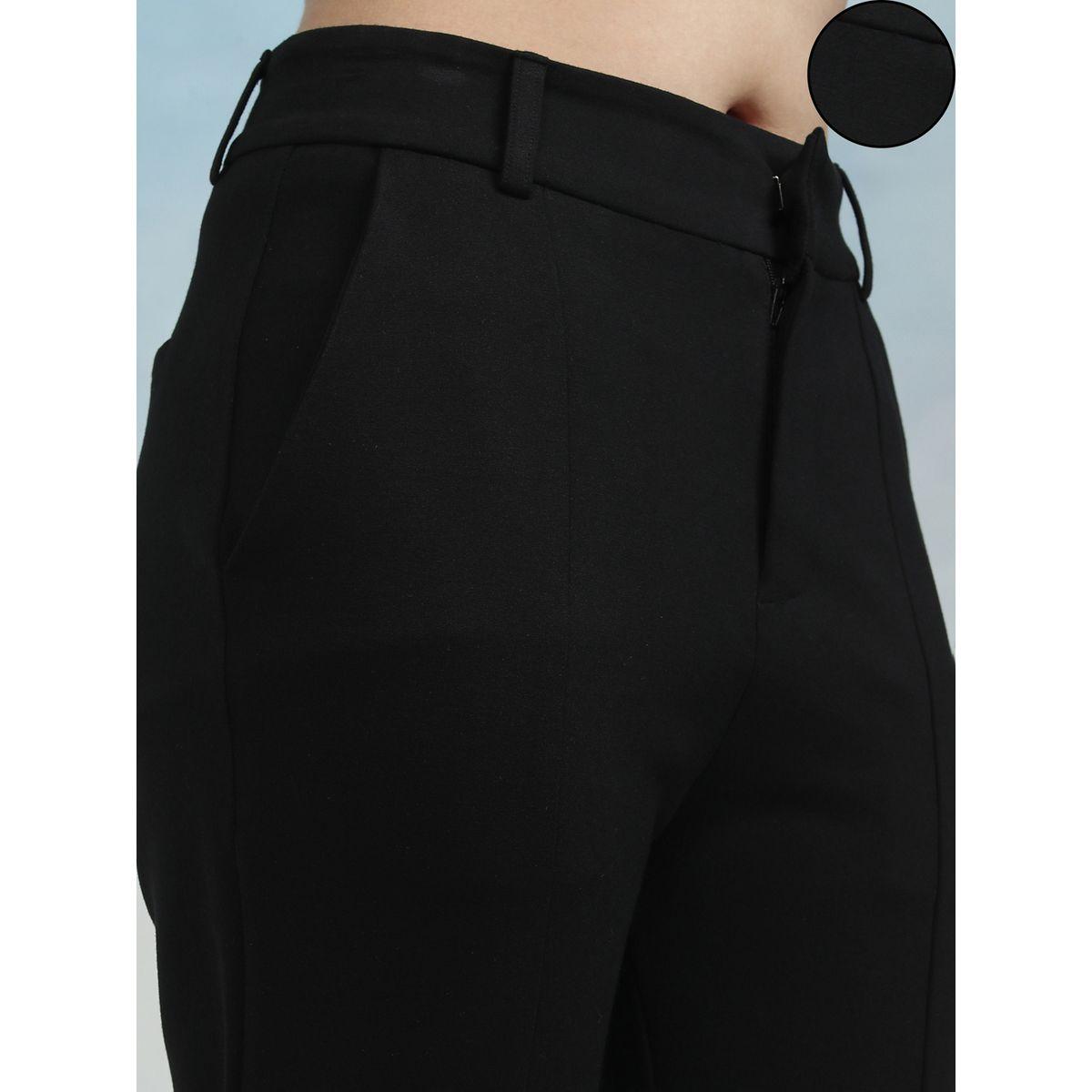 بنطال بقصة مستدقة وخصر متوسط طوكيو توكيز × ستايلي-women-clothing-bottoms-trousers-image-5