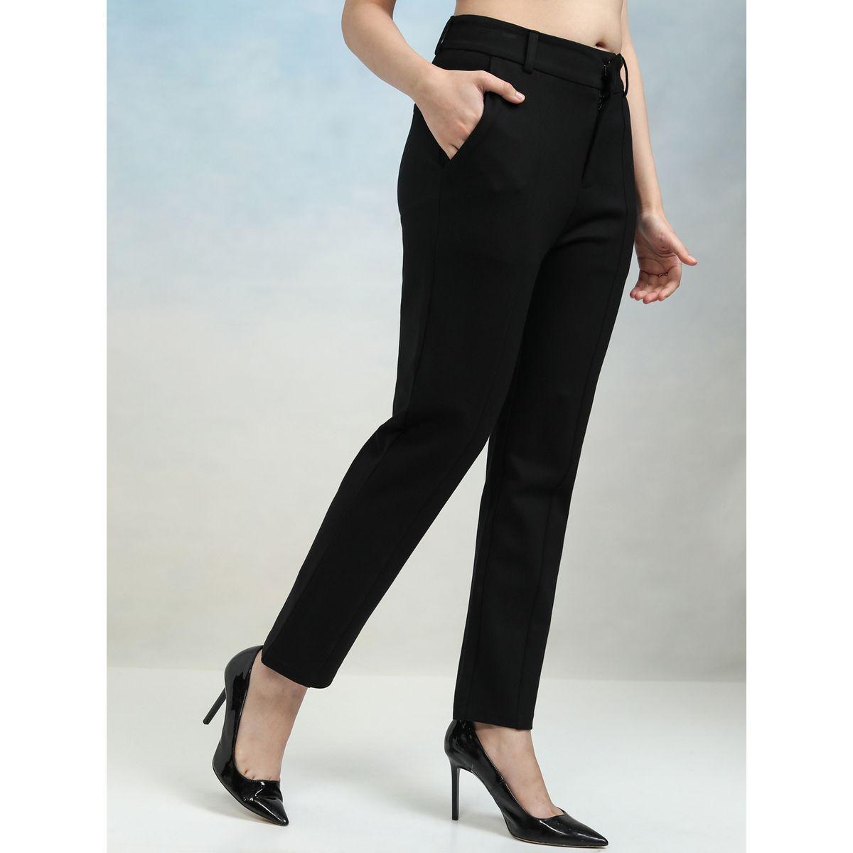 Tokyo Talkies X Styli Mid Rise Tapered Fit Trousers-women-clothing-bottoms-trousers-image-6