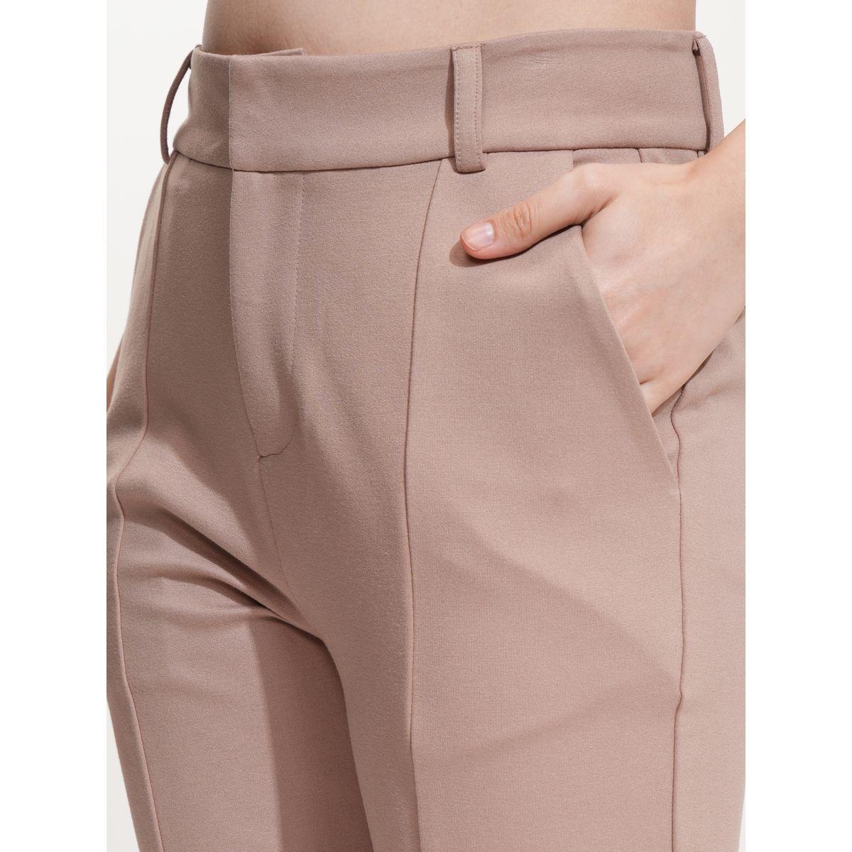 بنطال بقصة مستدقة وخصر متوسط طوكيو توكيز × ستايلي-women-clothing-bottoms-trousers-image-5