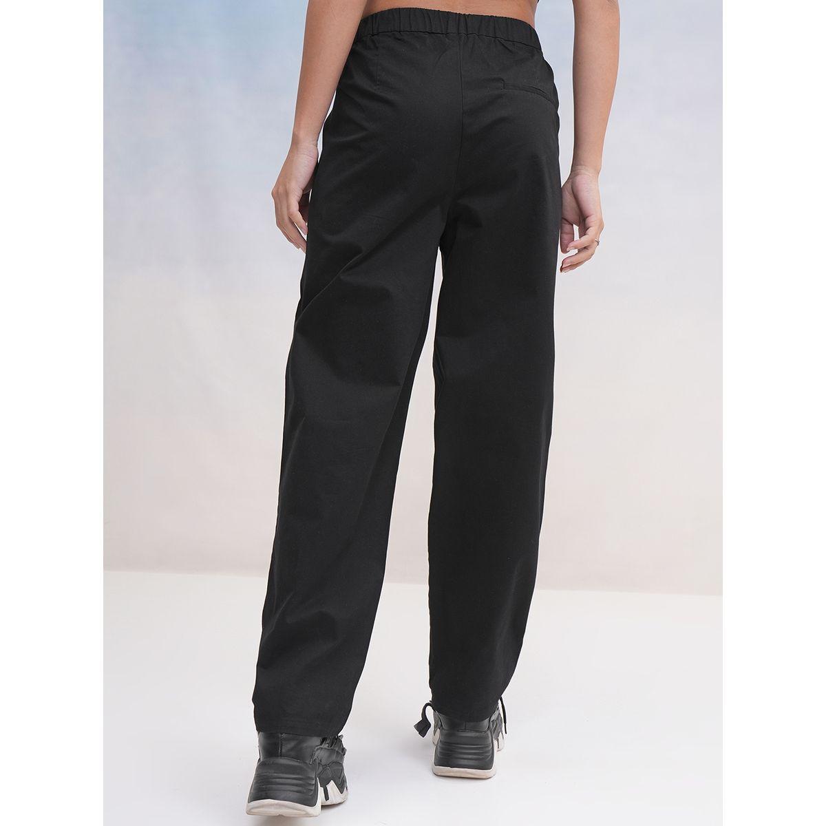 بنطال بقصة عادية وخصر عالي مع جيوب طوكيو توكيز × ستايلي-women-clothing-bottoms-trousers-image-3