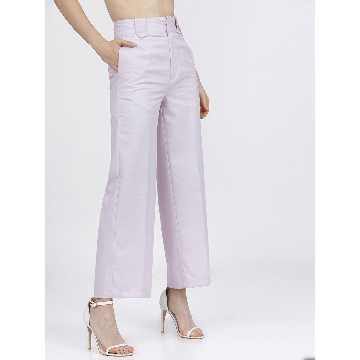 بنطال بخصر عالي وحافة واسعة طوكيو توكيز × ستايلي-women-clothing-bottoms-trousers-image-6