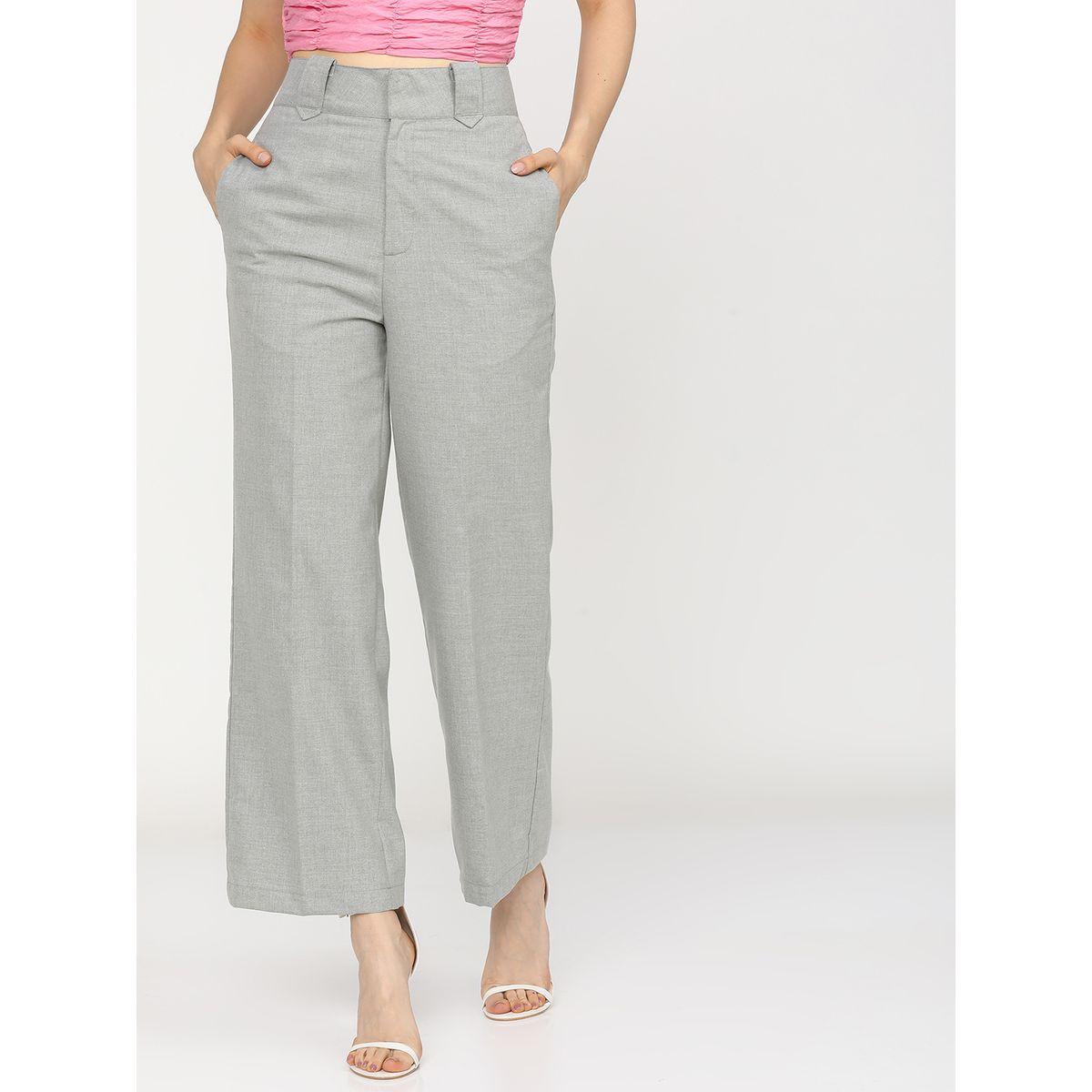 Tokyo Talkies X Styli High Rise Flared Trousers-women-clothing-bottoms-trousers-image-1