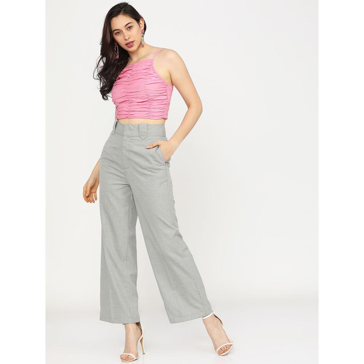 Tokyo Talkies X Styli High Rise Flared Trousers-women-clothing-bottoms-trousers-image-5