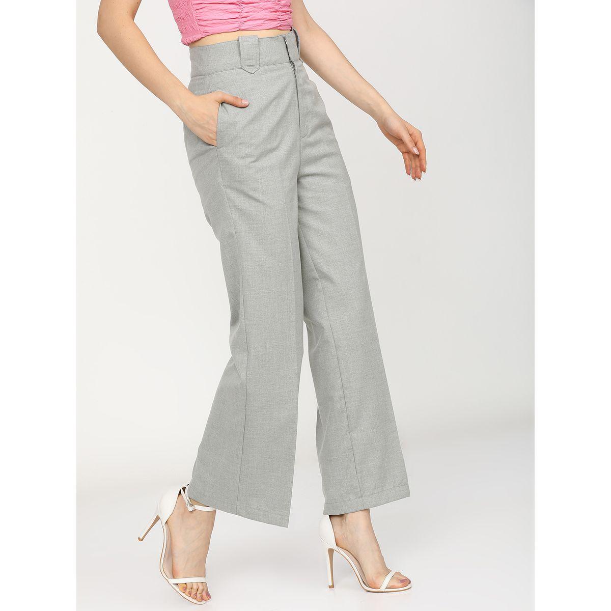 بنطال بحافة واسعة وخصر عالي طوكيو توكيز × ستايلي-women-clothing-bottoms-trousers-image-6