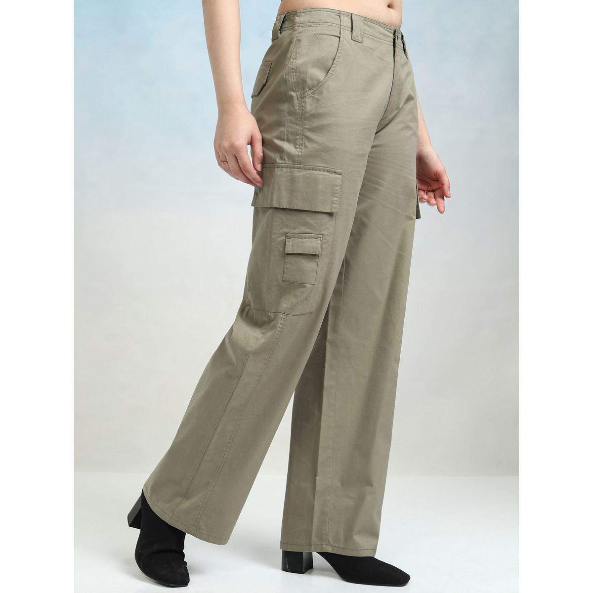Tokyo Talkies X Styli Solid Mid Rise Straight Leg Trousers with Side Pockets-women-clothing-bottoms-trousers-image-6