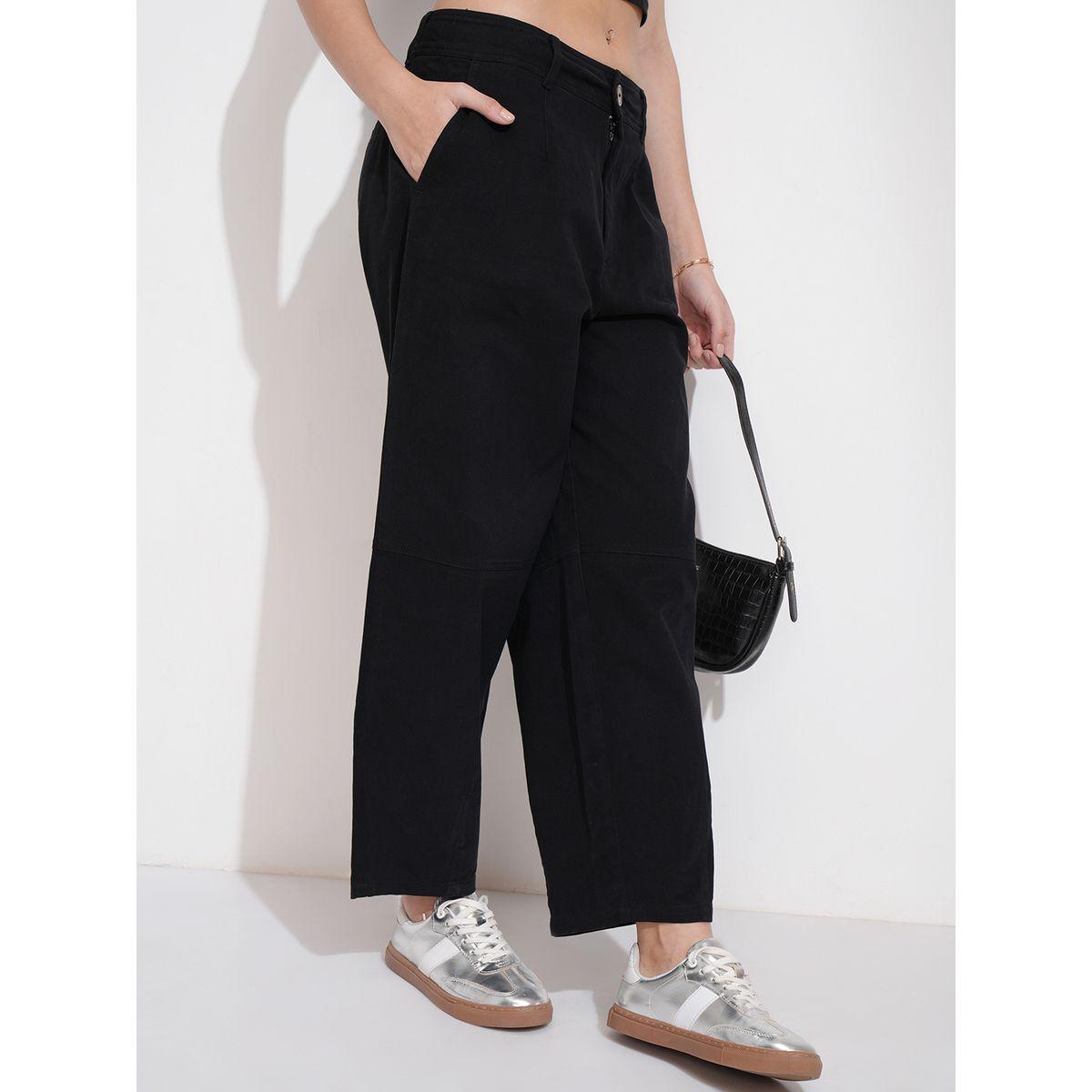 Tokyo Talkies X Styli Mid Rise Wide Leg Trousers-women-clothing-bottoms-trousers-image-1