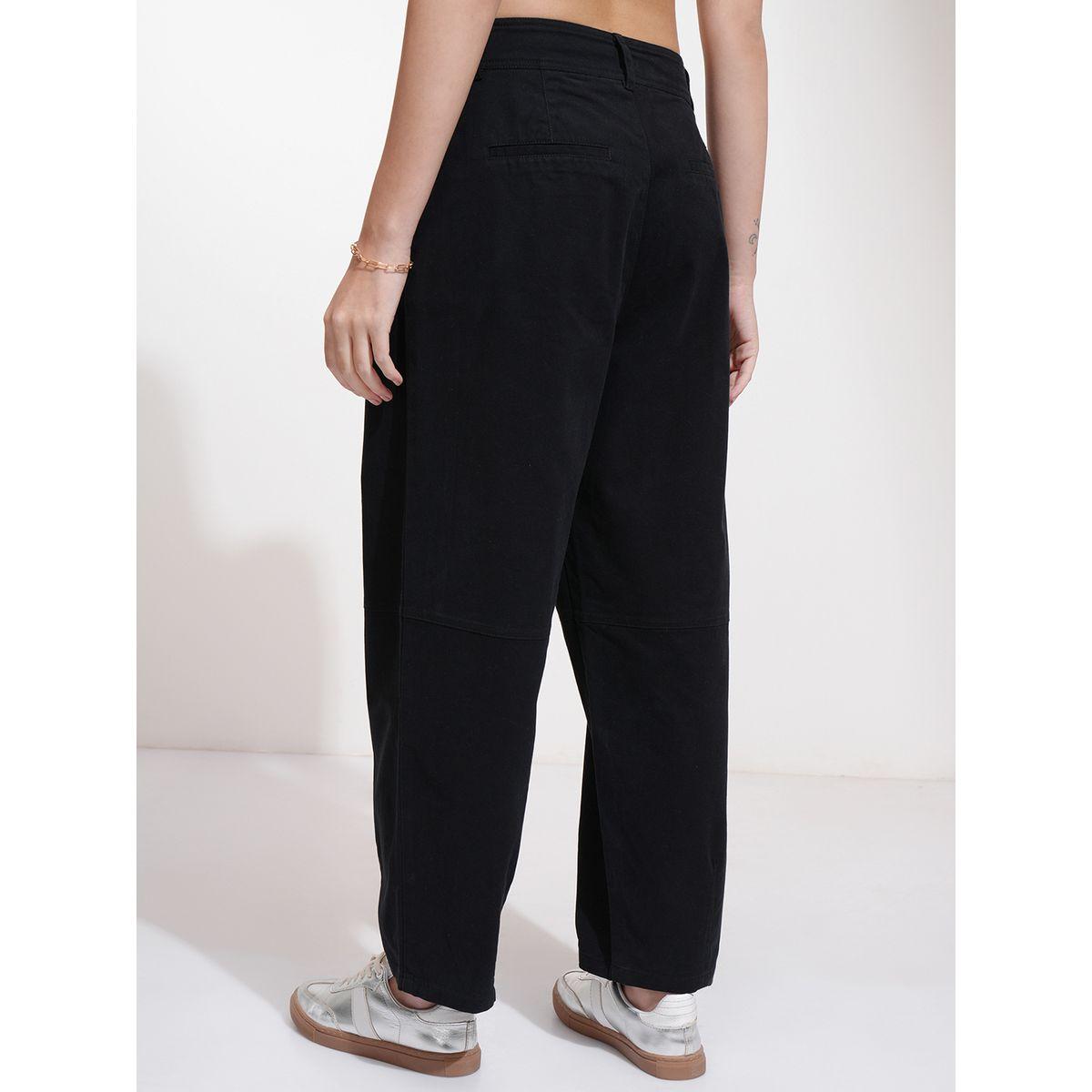 بنطال بخصر متوسط وأرجل واسعة طوكيو توكيز × ستايلي-women-clothing-bottoms-trousers-image-3