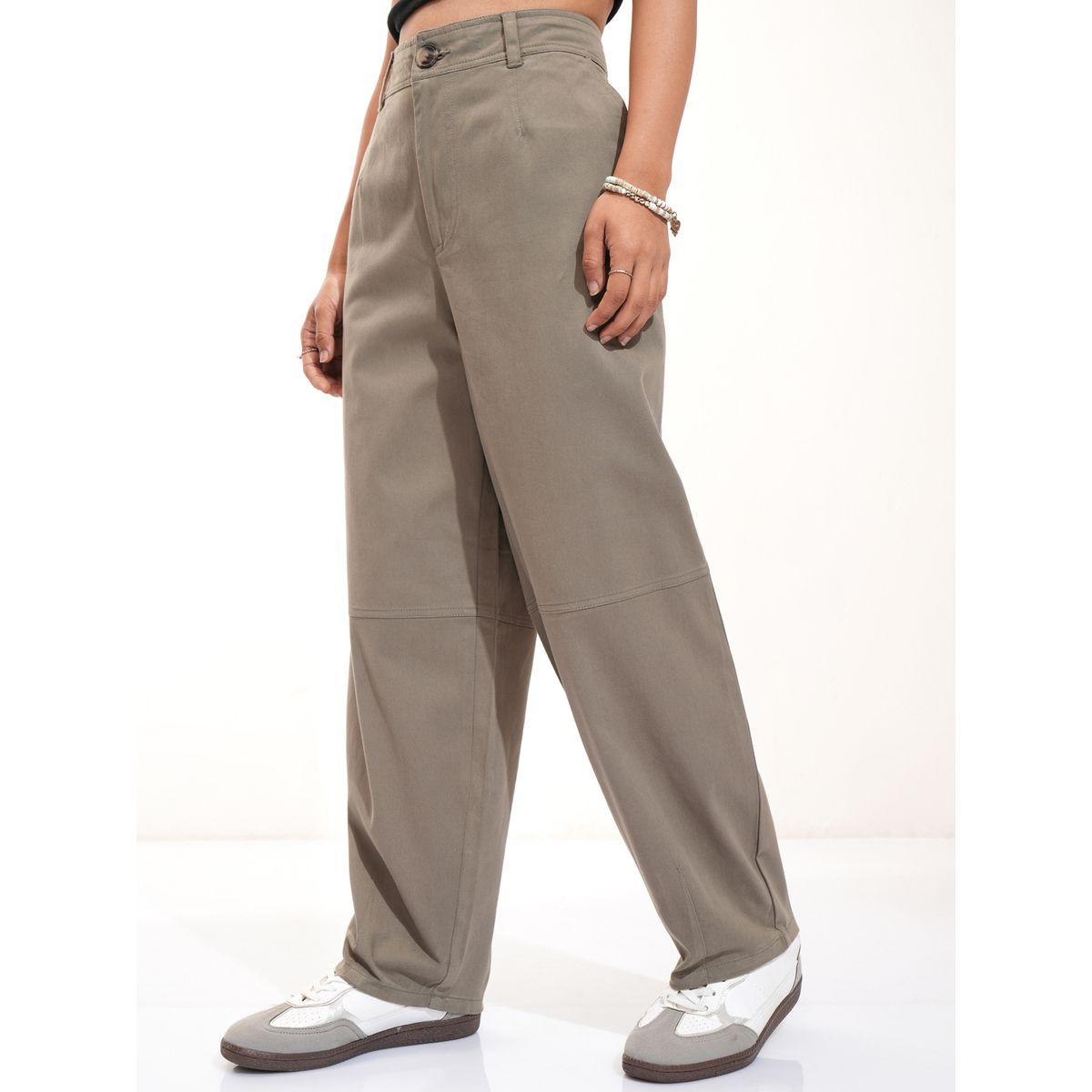بنطال بخصر عالي وأرجل واسعة طوكيو توكيز × ستايلي-women-clothing-bottoms-trousers-image-4