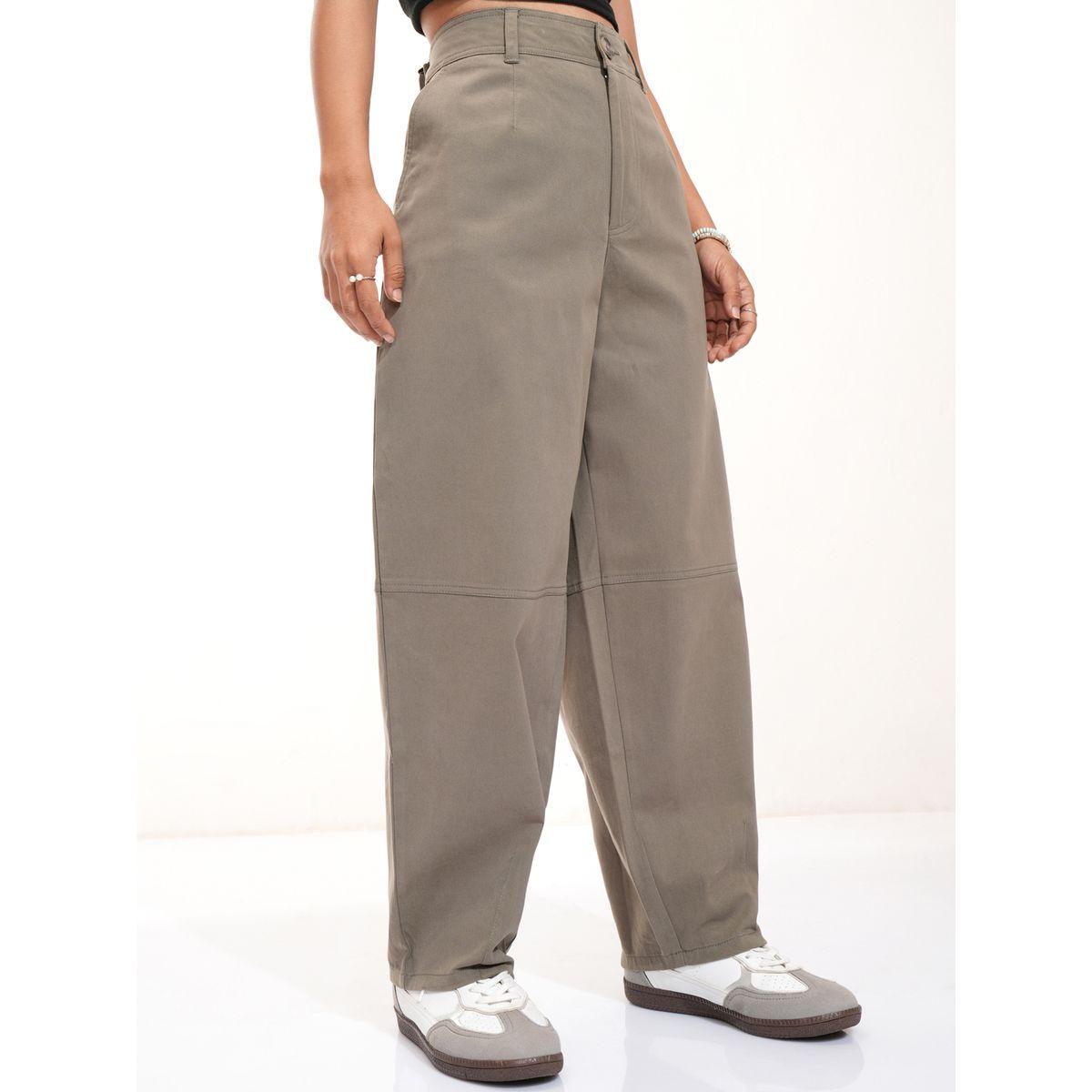 بنطال بخصر عالي وأرجل واسعة طوكيو توكيز × ستايلي-women-clothing-bottoms-trousers-image-6