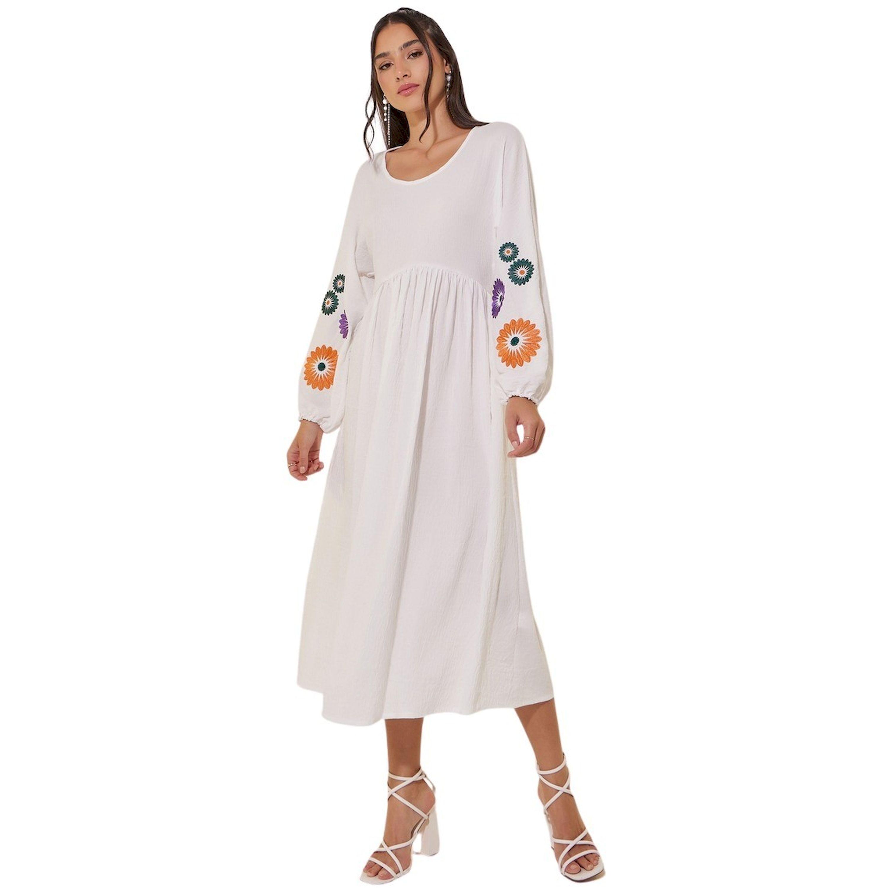 فستان ميدي بحافة واسعة وياقة واسعة-women-clothing-dresses-image-2