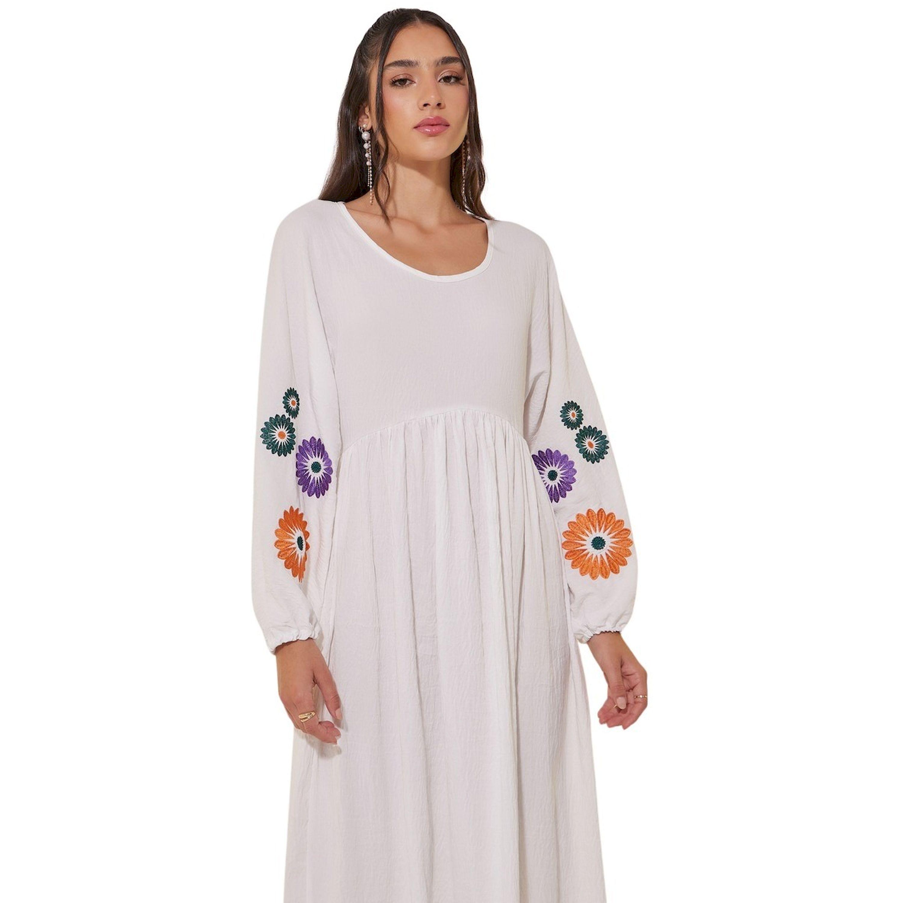 فستان ميدي بحافة واسعة وياقة واسعة-women-clothing-dresses-image-3
