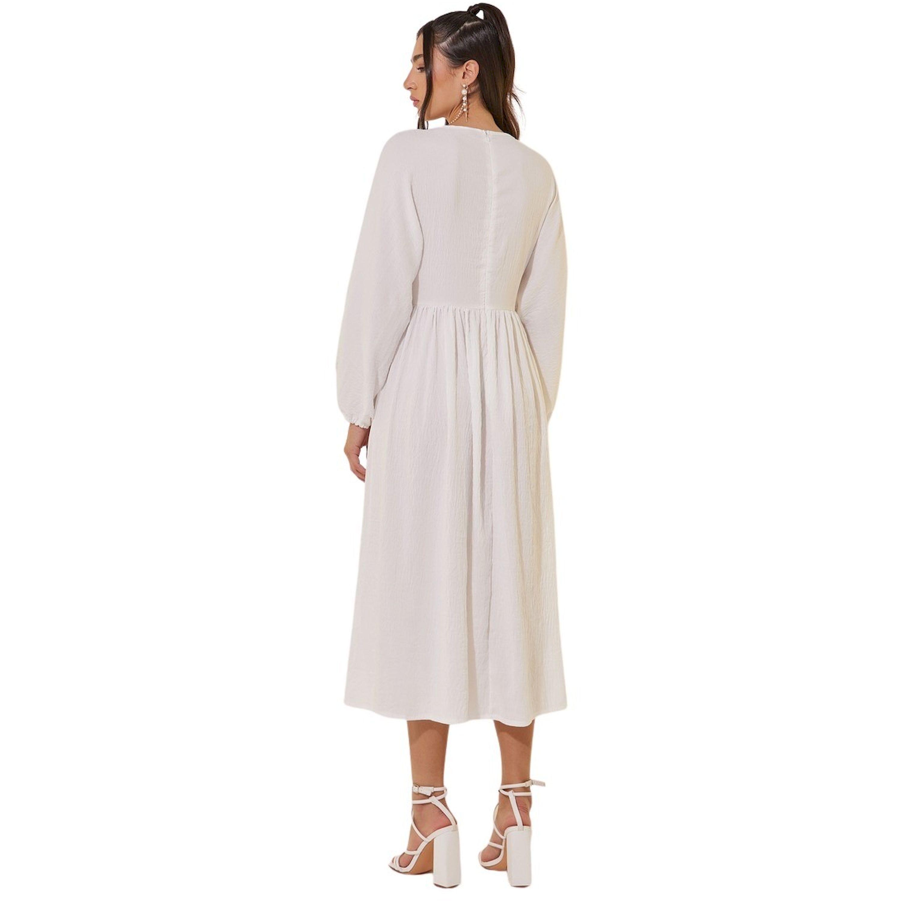 فستان ميدي بحافة واسعة وياقة واسعة-women-clothing-dresses-image-5