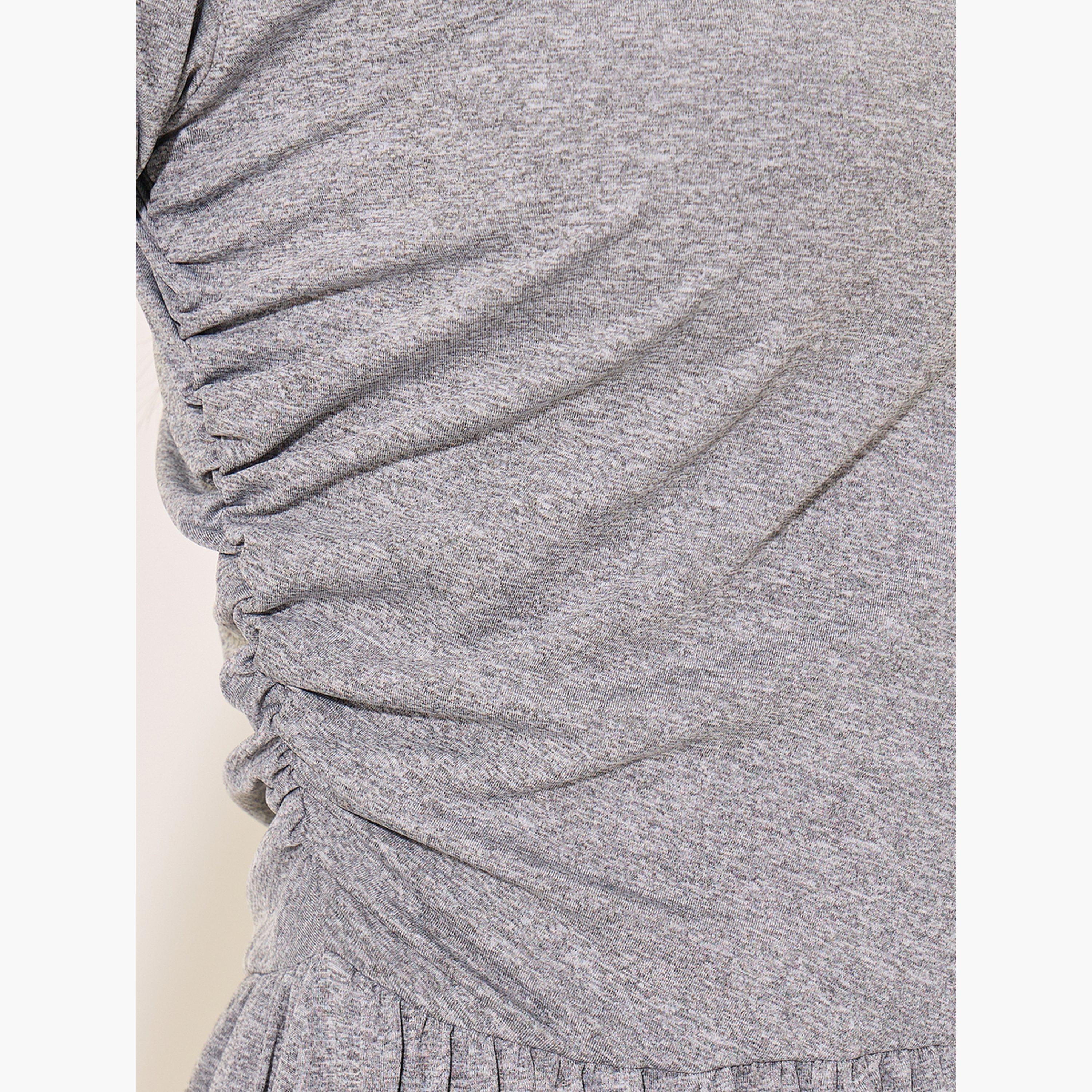 Take Two One Shoulder Neck Tie-Up Detail Midi Dress-women-clothing-dresses-image-5