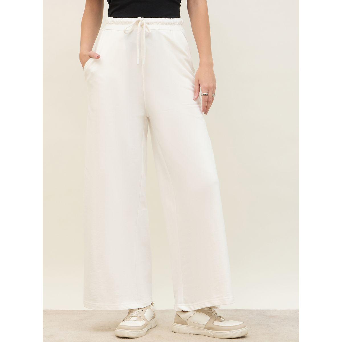 Styli Solid Straight Leg Joggers with Drawstring-women-clothing-bottoms-joggers-image-2