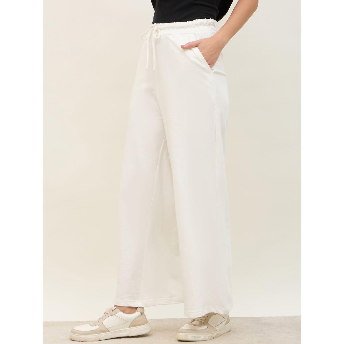 Styli Solid Straight Leg Joggers with Drawstring-women-clothing-bottoms-joggers-image-3