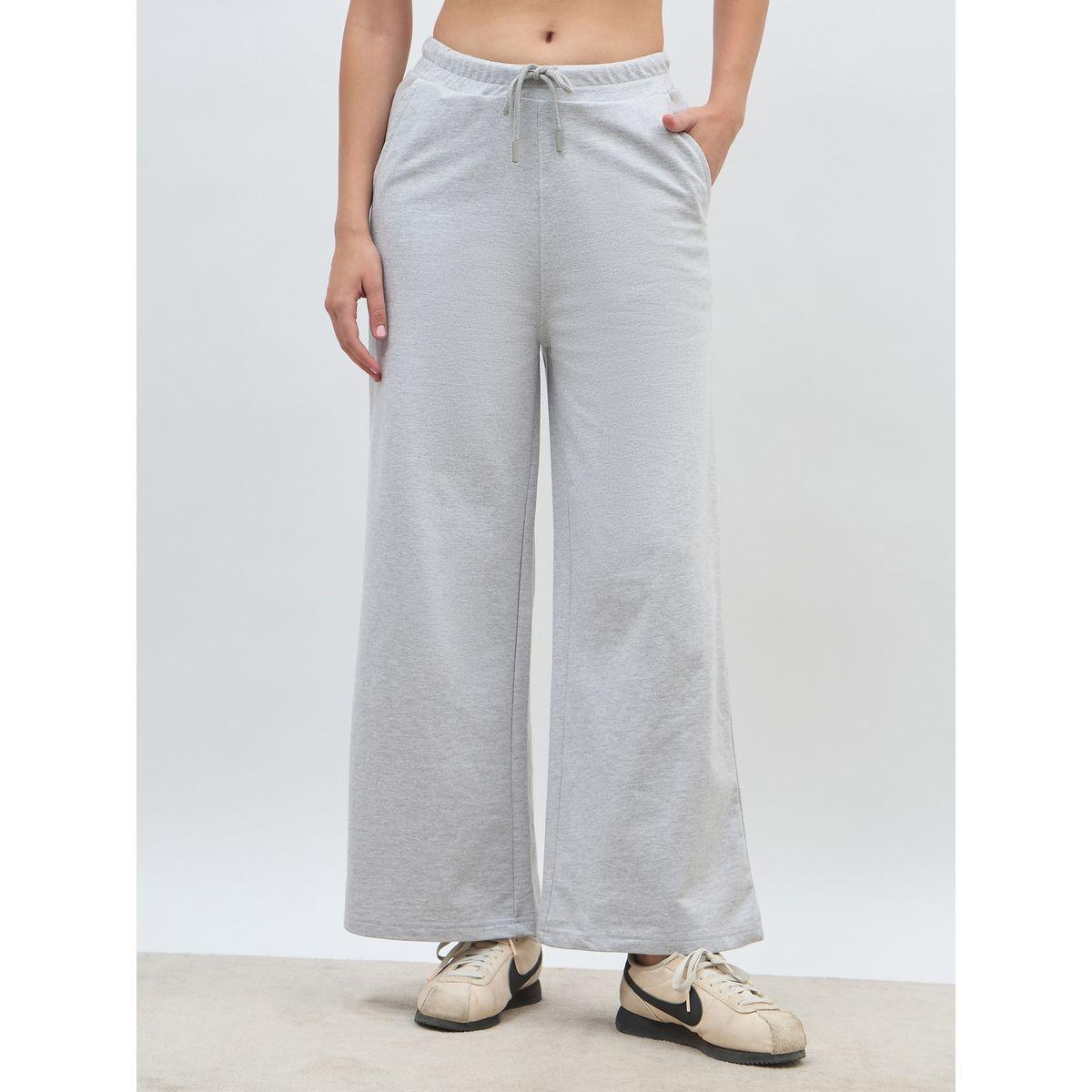 Styli Solid Straight Leg Joggers with Drawstring-women-clothing-bottoms-joggers-image-2