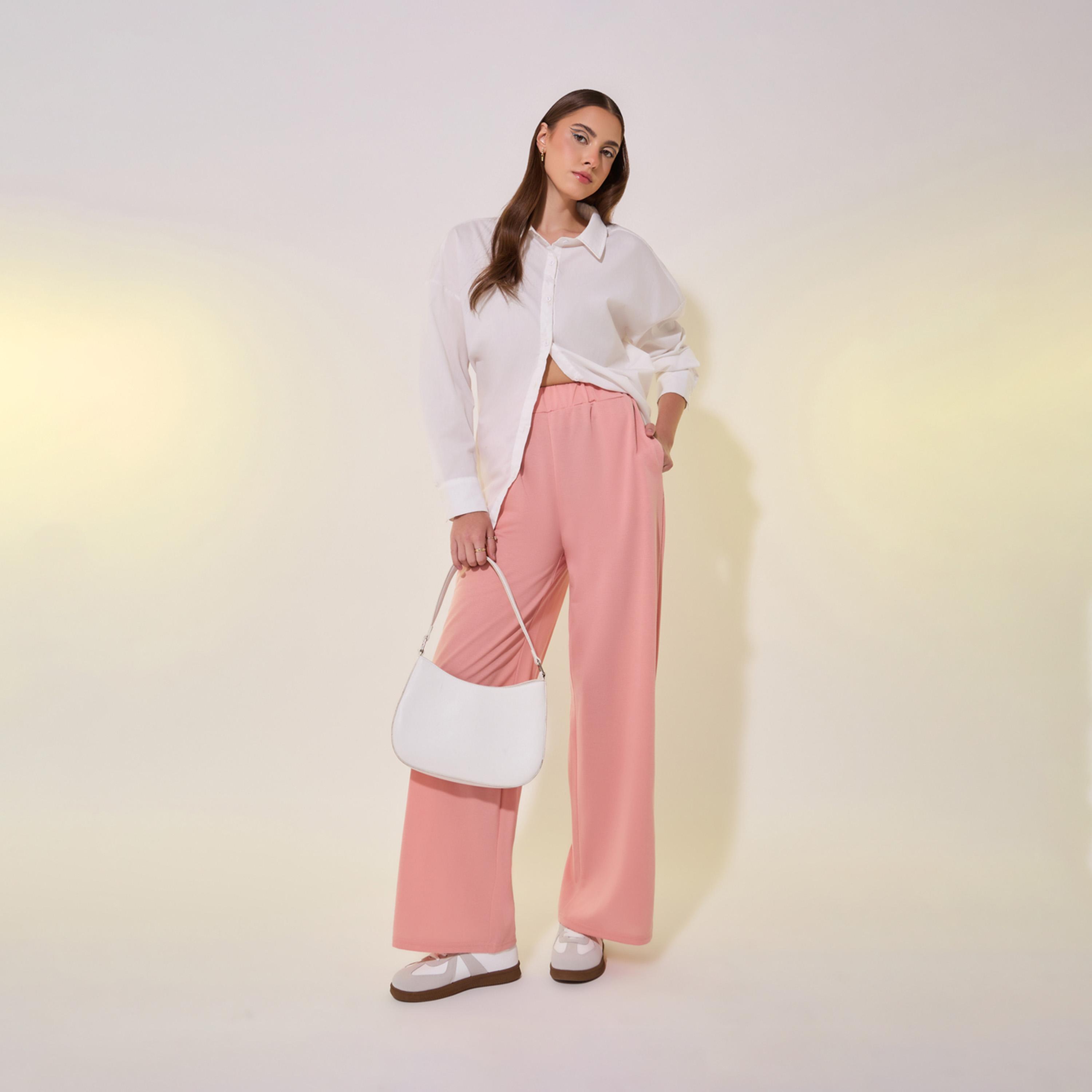 Take Two Solid Mid-Rise Wide-Leg Pants with Pockets-women-clothing-bottoms-trousers-image-1