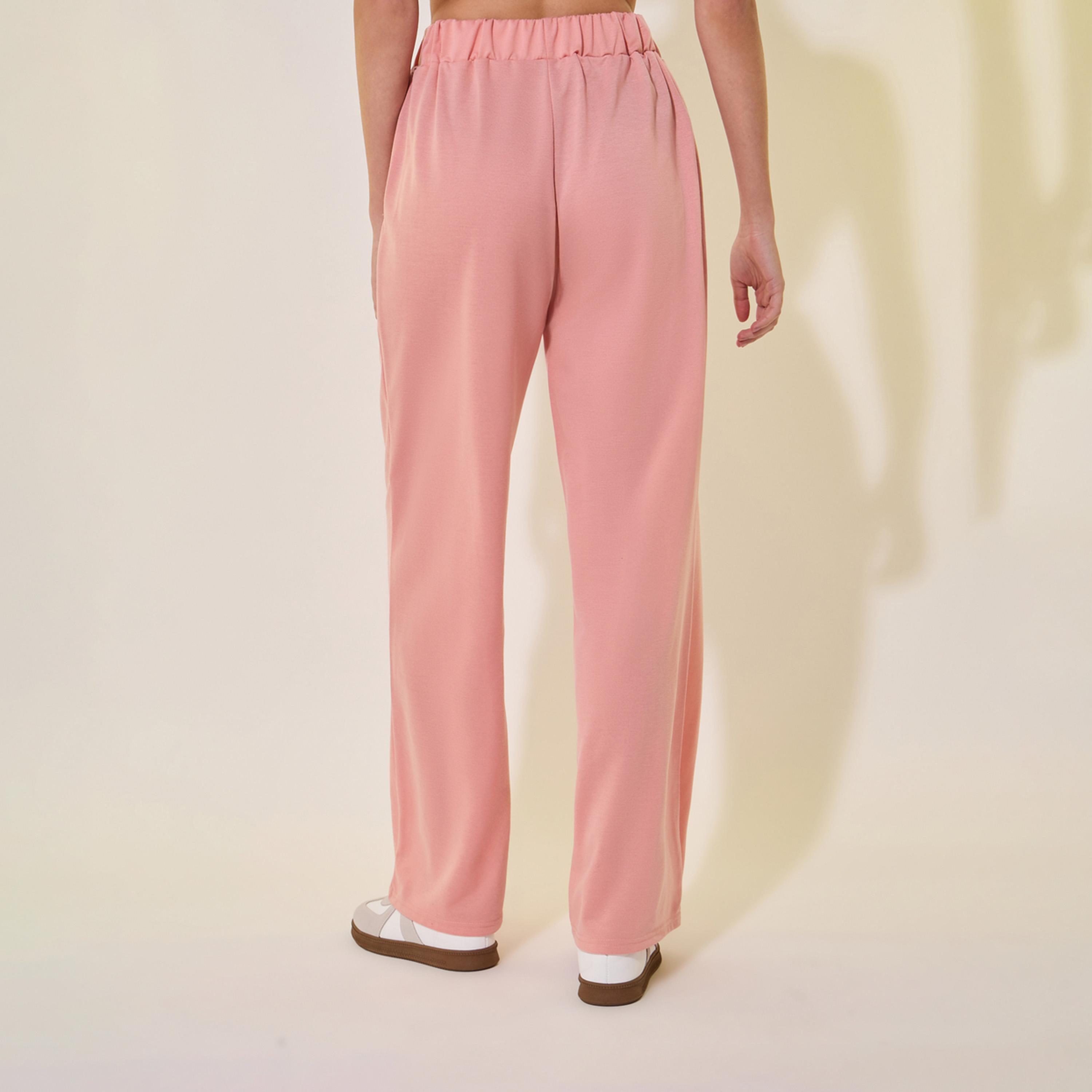 Take Two Solid Mid-Rise Wide-Leg Pants with Pockets-women-clothing-bottoms-trousers-image-4