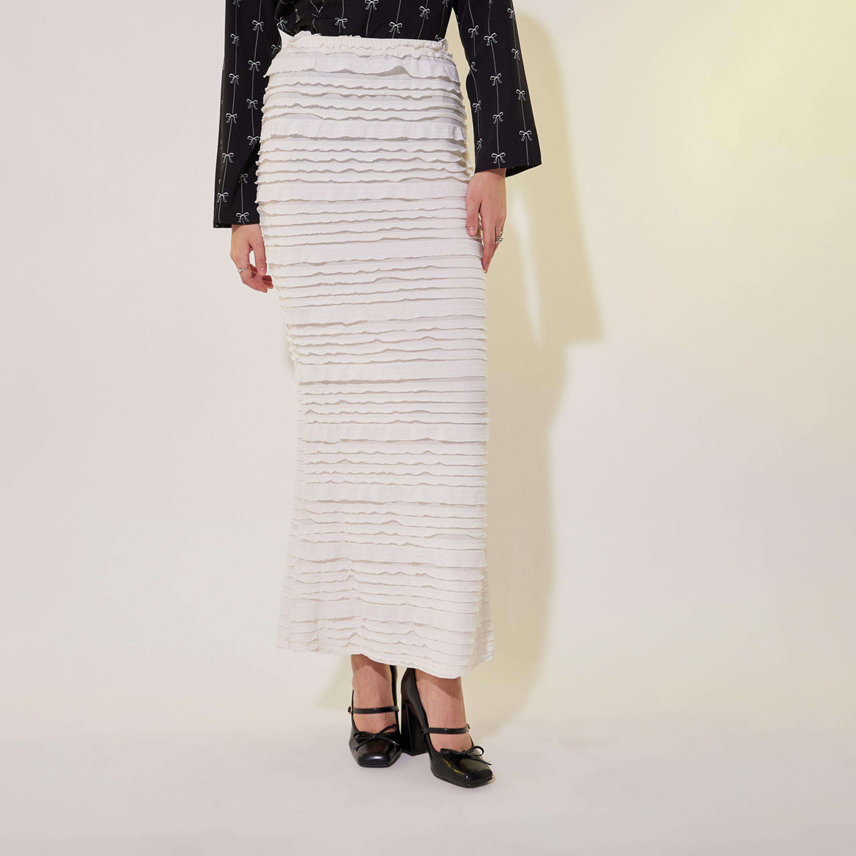 Take Two Texture Mermaid Fit Maxi Skirt-women-clothing-bottoms-skirts-image-2