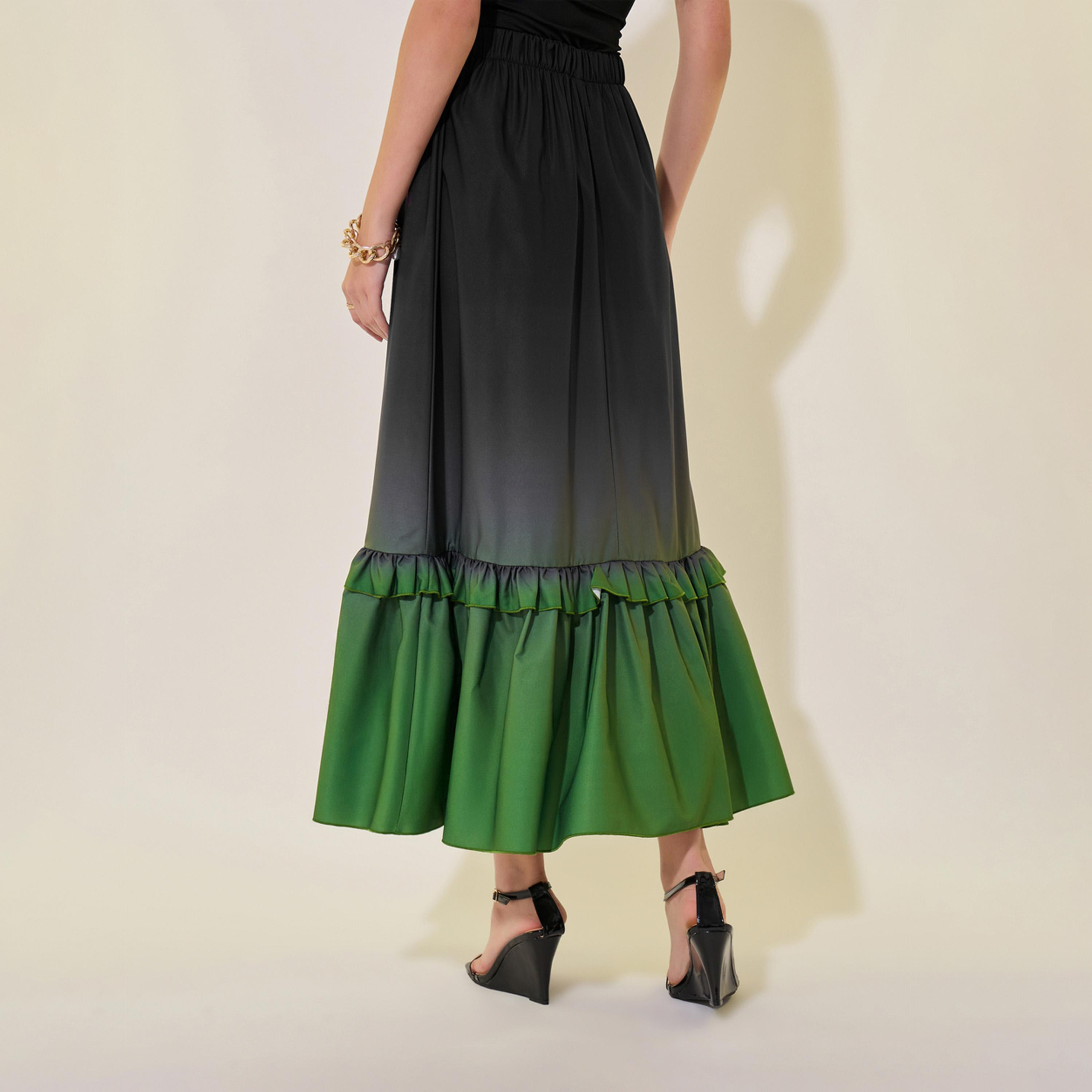 Take Two Ombre Print A-Line Ruffle Hem Maxi Skirt-women-clothing-bottoms-skirts-image-4