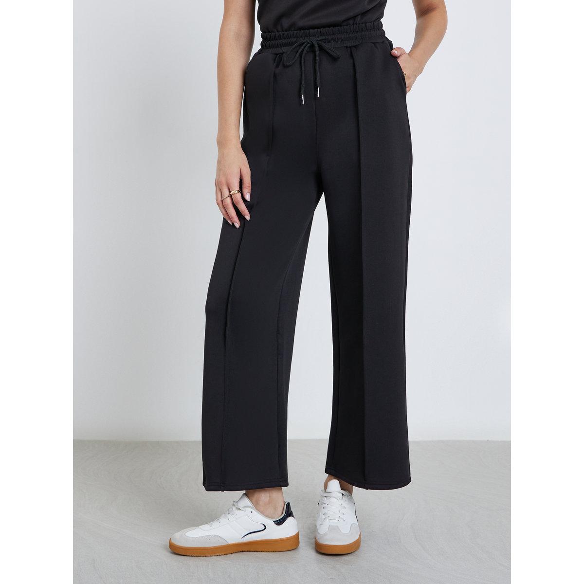 Styli Wide Leg Scuba Jogger with Drawstring-women-clothing-bottoms-joggers-image-2