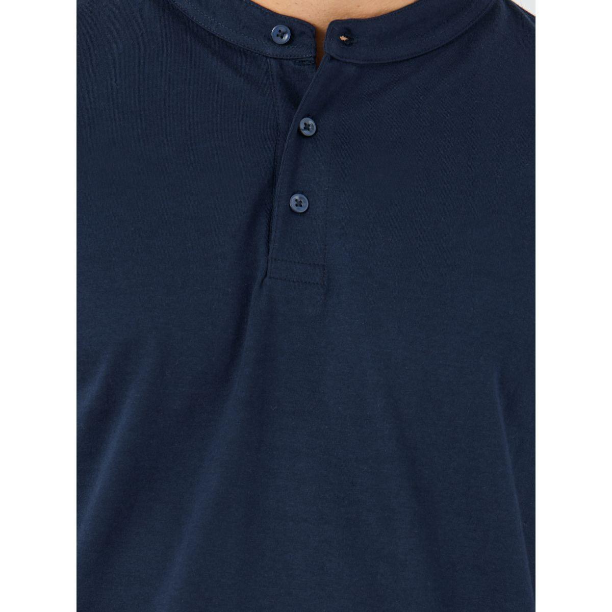 Styli Short Sleeve Mandarin Collar Polo T-Shirt-men-clothing-tshirtsandpolos-polos-image-3