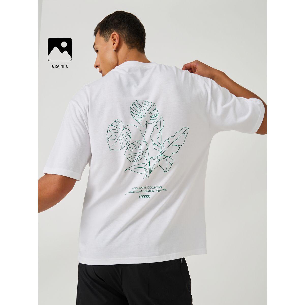 تيشيرت فضفاض مطبع بطبعة جرافيك-men-clothing-tshirtsandpolos-tshirts-image-1