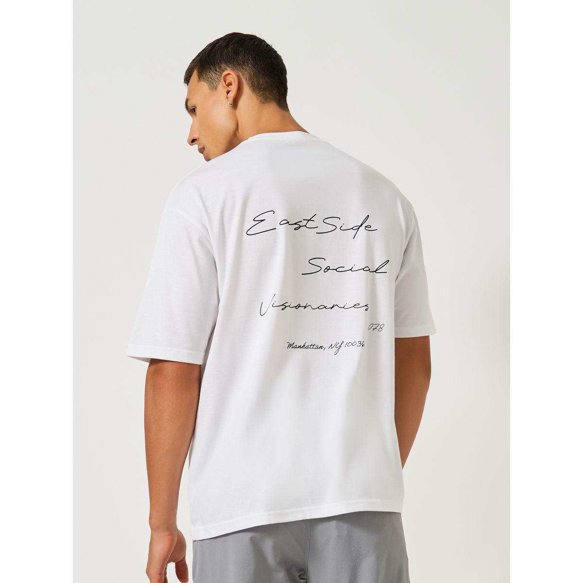 Styli Minimal Slogan Print Oversized T-Shirt-men-clothing-tshirtsandpolos-tshirts-image-4