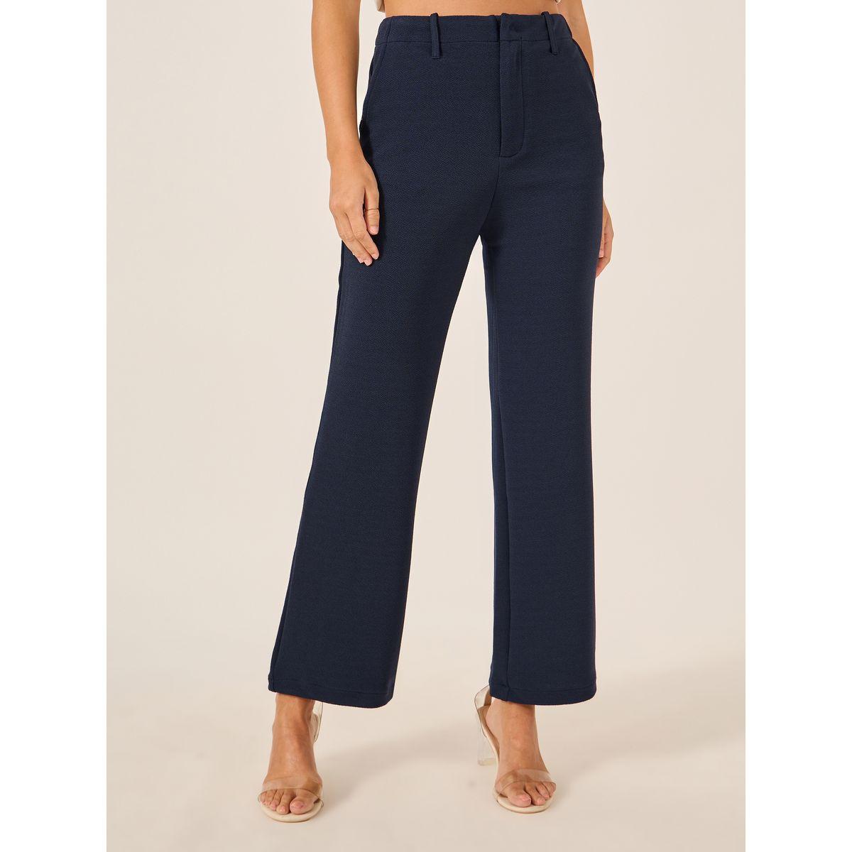 بنطال سادة بخصر منخفض-women-clothing-bottoms-trousers-image-3