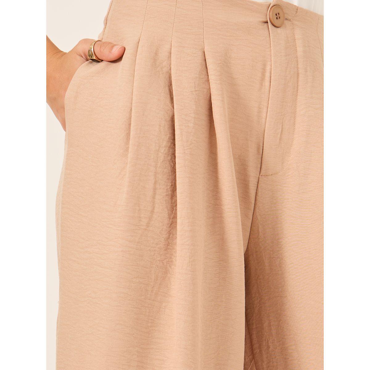 بنطال بأرجل واسعة وكسرات-women-clothing-bottoms-trousers-image-3