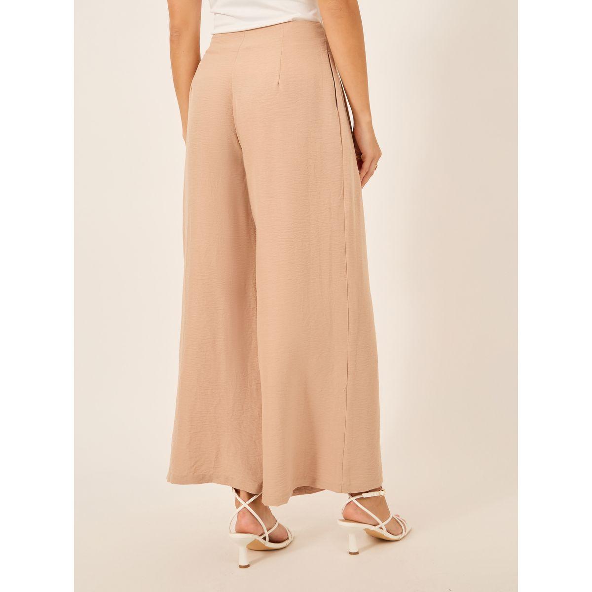 Styli Crinkled Pleated Wide Leg Pants-women-clothing-bottoms-trousers-image-4