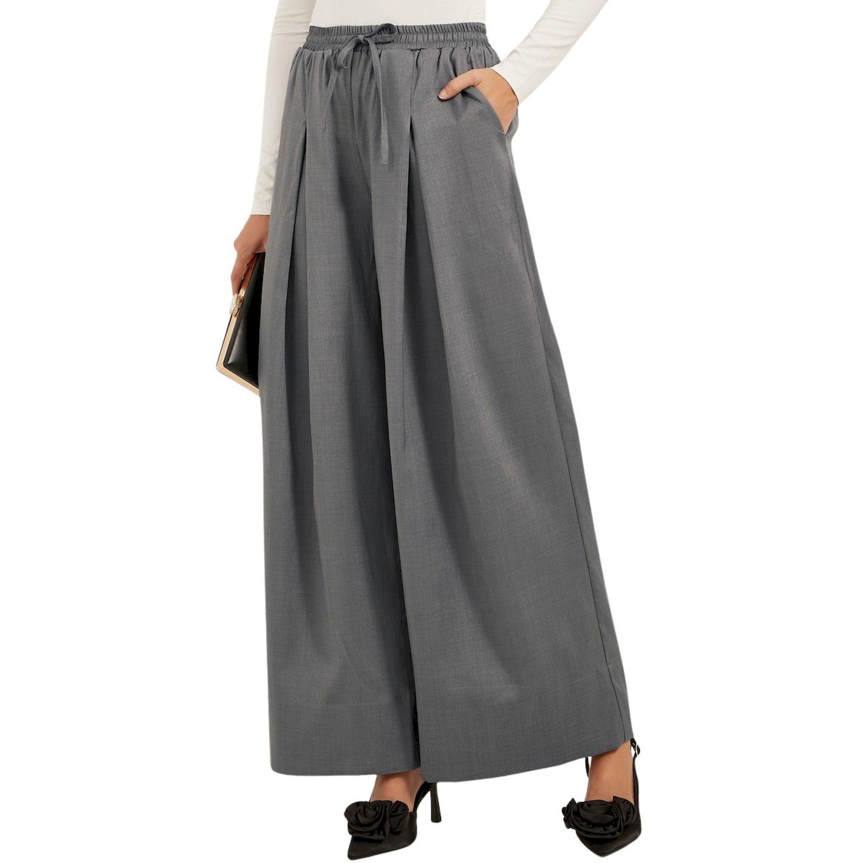 Styli Solid Inverted Pleated Wide Leg Pants-women-clothing-bottoms-trousers-image-2