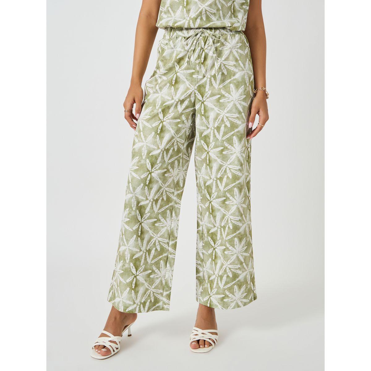 Styli All-Over Print Sleeveless Top and Wide Leg Pants Co-Ords-women-clothing-coordsets-image-5