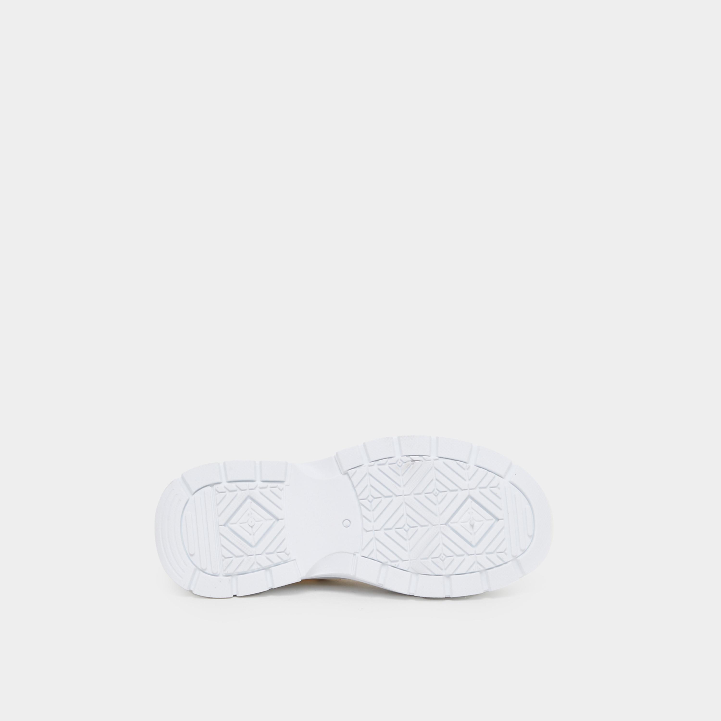 Styli Two Tone Cap Toe Platform Sneakers with Back Pull Tab-women-shoes-sneakers-image-6