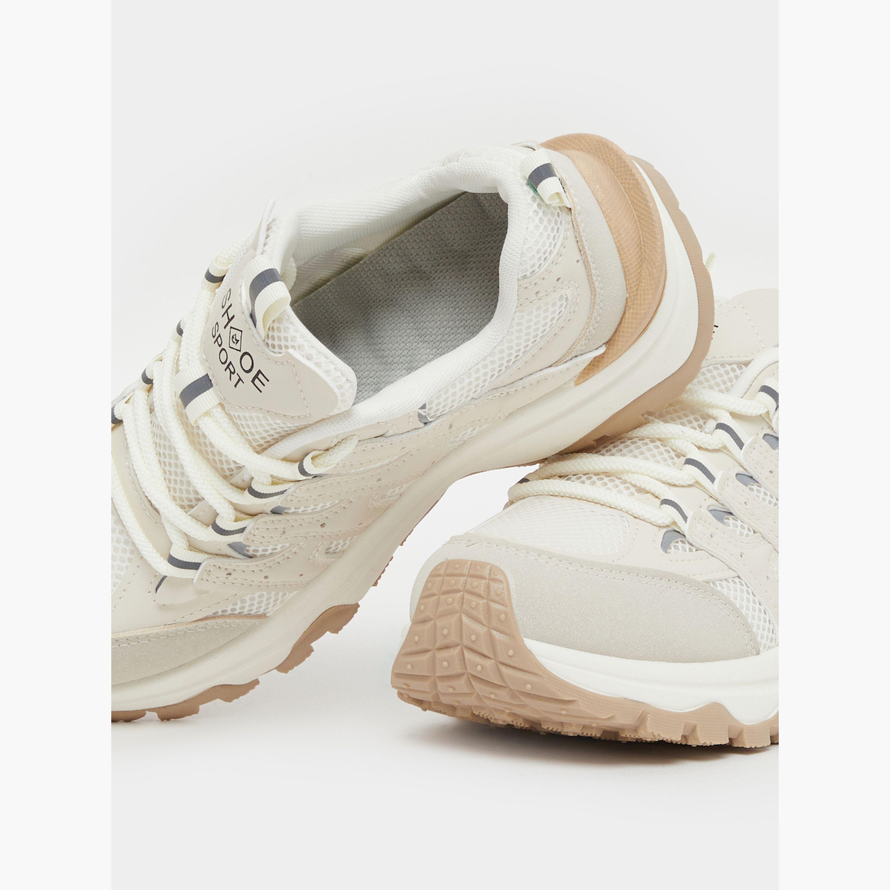 Styli Chunky Sole Lace Up Sneakers-women-shoes-sneakers-image-3