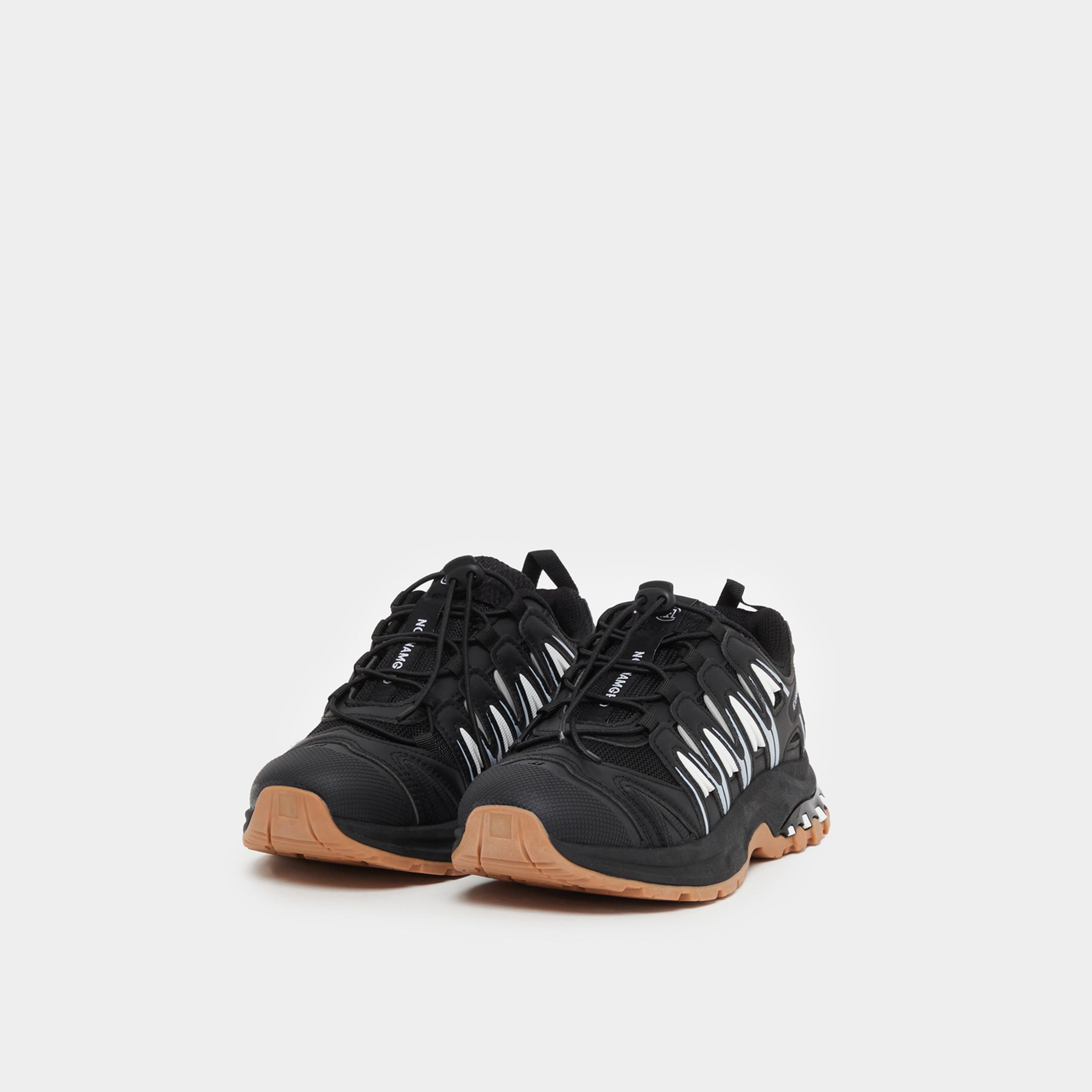 ستايلي - حذاء رياضي برباط وأجزاء متباينة اللون-women-shoes-sneakers-image-2