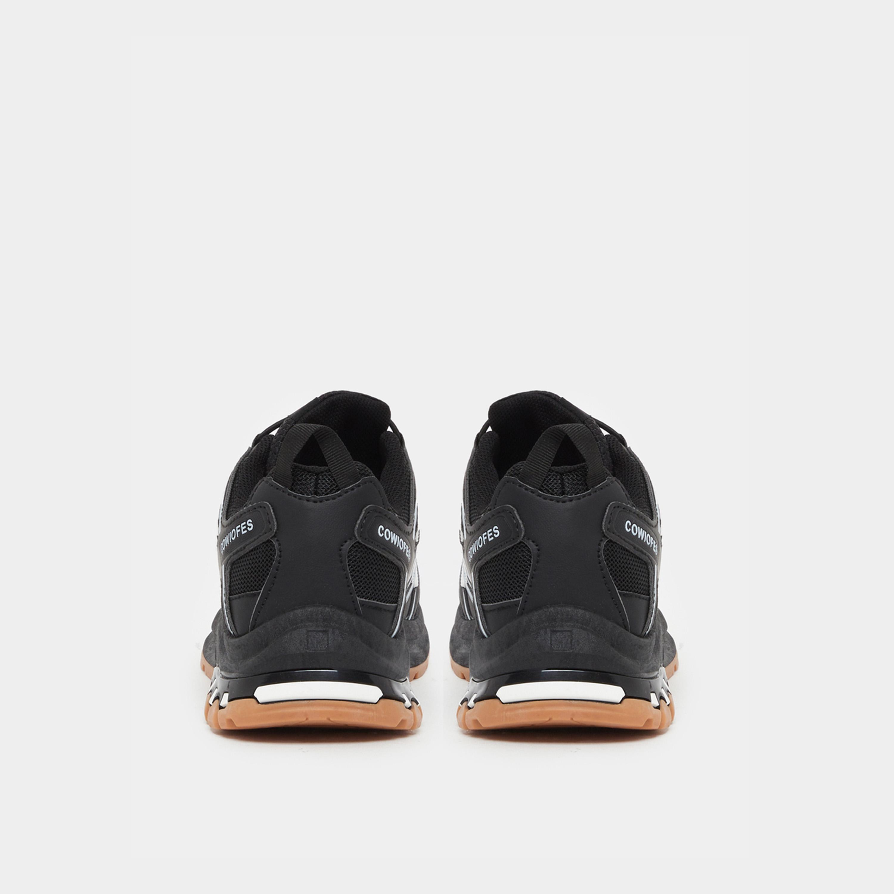 Styli Contrast Panelled Lace-Up Sneakers-women-shoes-sneakers-image-4