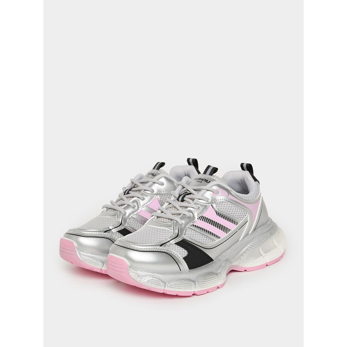 حذاء سنيكرز بنعل شانكي ورباط غلق-women-shoes-sneakers-image-2