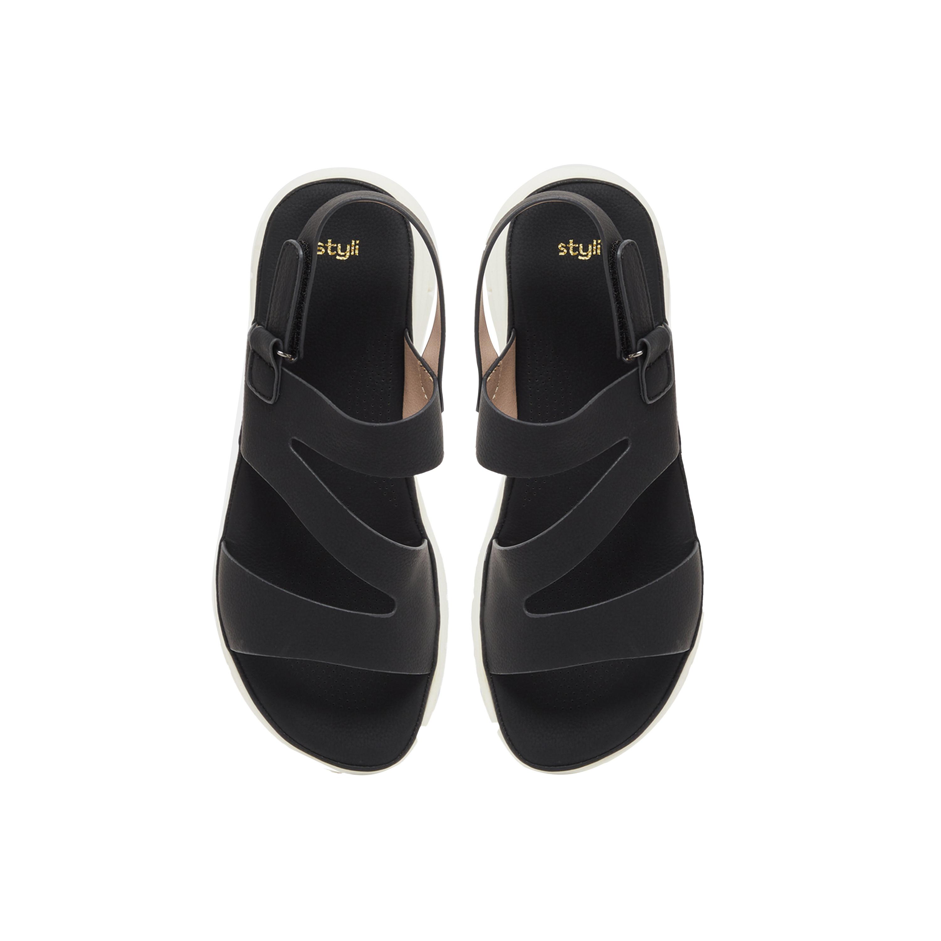 ستايلي -  صندل مسطح بكعب مفتوح من الخلف-women-shoes-sandals-flats-image-5