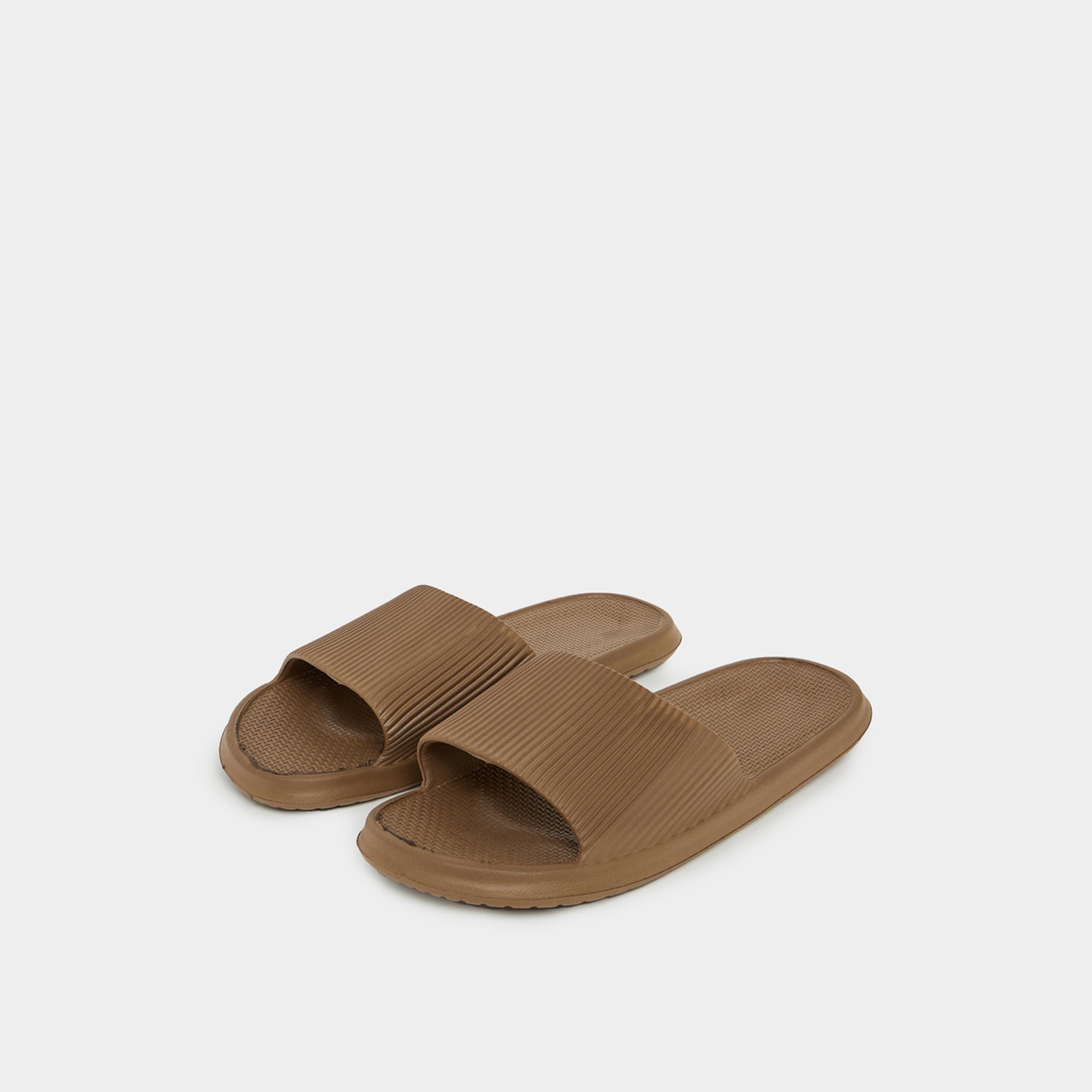Styli Comfort Textured Cushioned Slides-men-shoes-flipflopsandslides-image-2