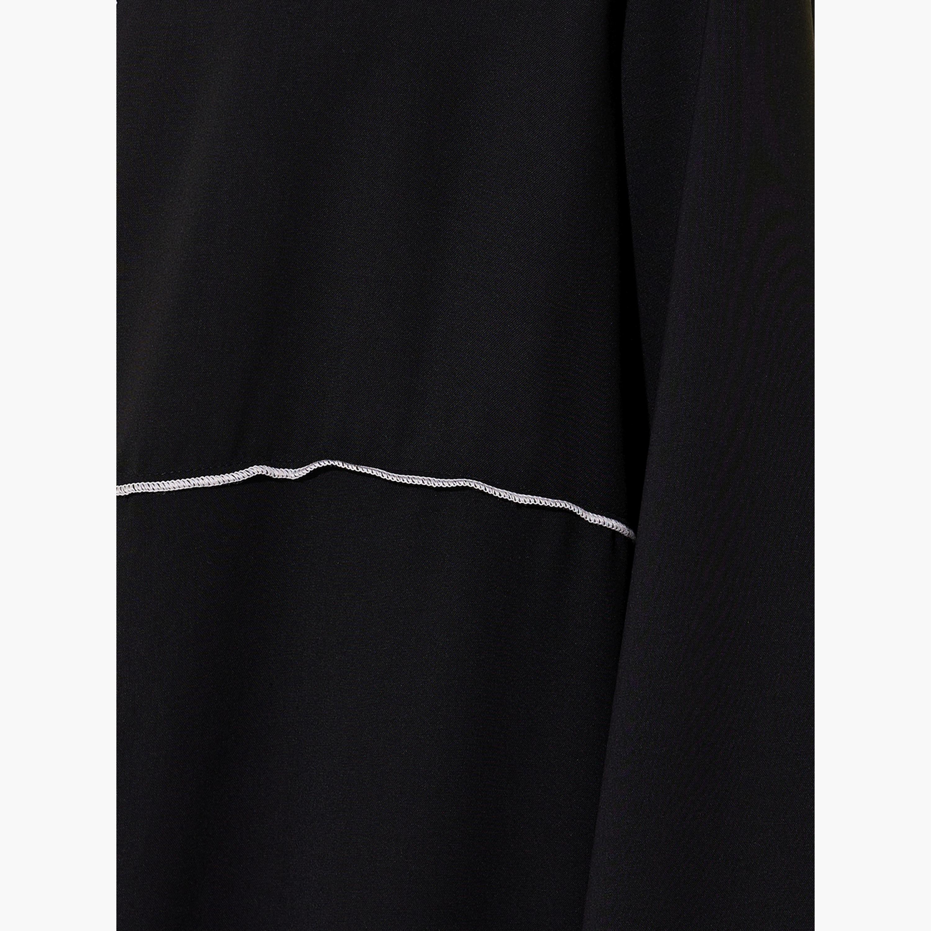 Take Two Contrast Stitching Detail Regular Fit Kimono-women-clothing-shirtsandblouses-shirts-image-5