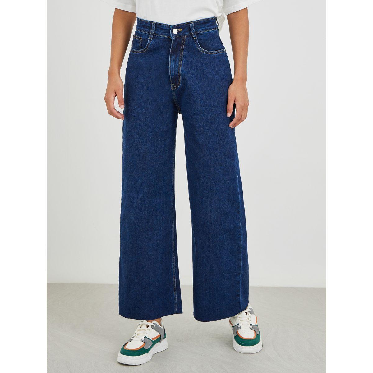 بنطال جينز بقصة أرجل واسعة-women-clothing-bottoms-jeans-image-2